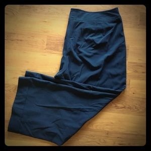 Plus size black dress pants.